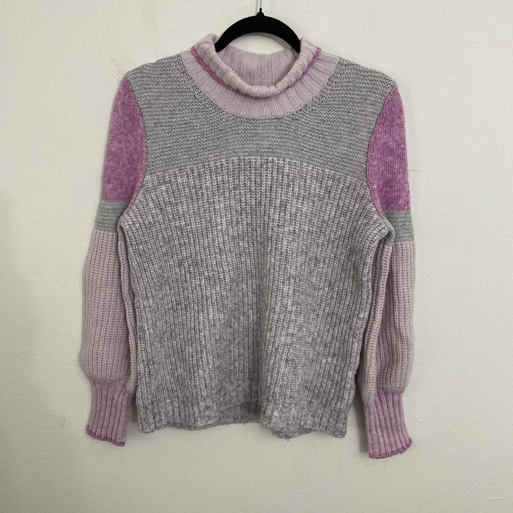 Splendid Turtleneck Sweater Wool Cashmere Size S